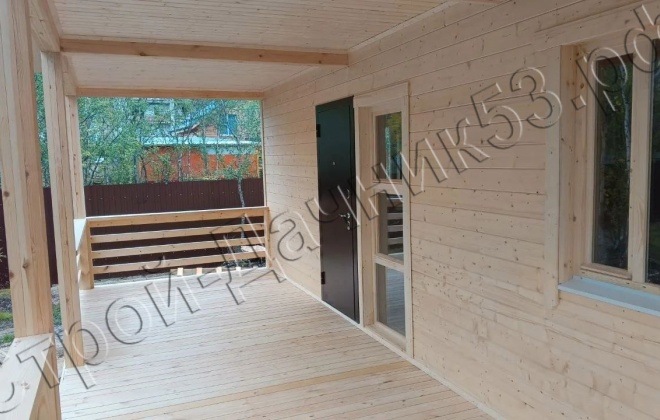 4 Каркасный дом Д–12, 8.5x8 м, 71.5 М², Мурманская область, Печенгский район, посёлок Корзуново (9)